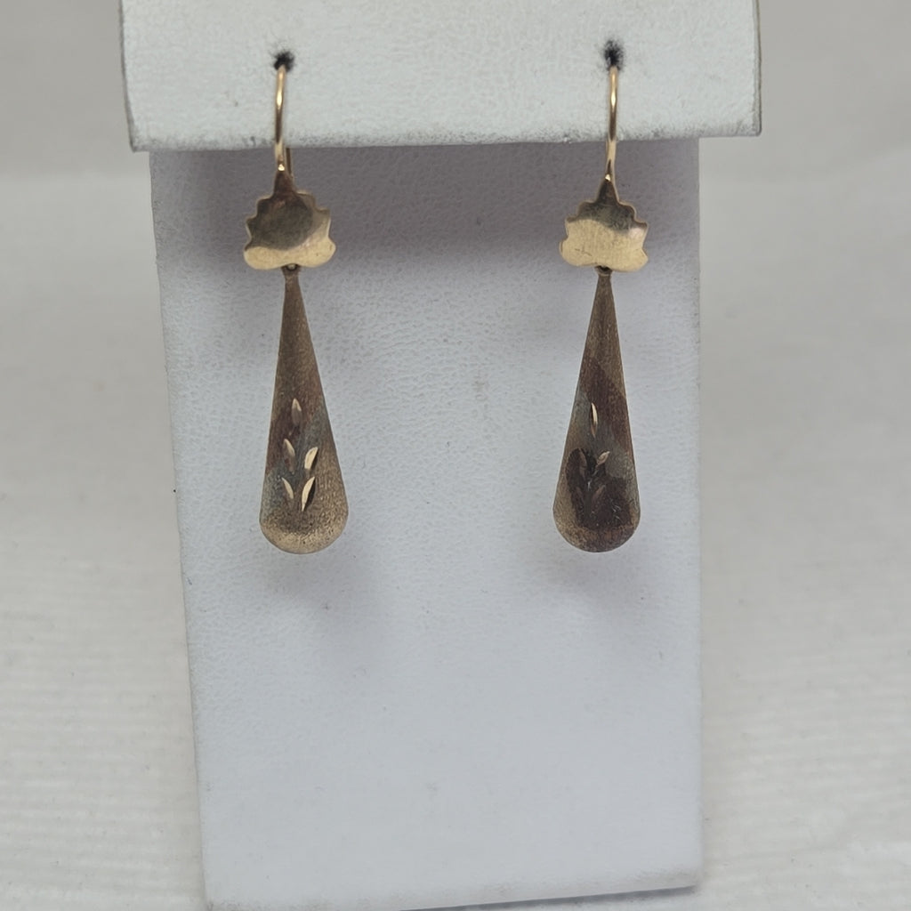 ARETES PAR ORO 10 K 2,30 GRMS (SEMINUEVO)