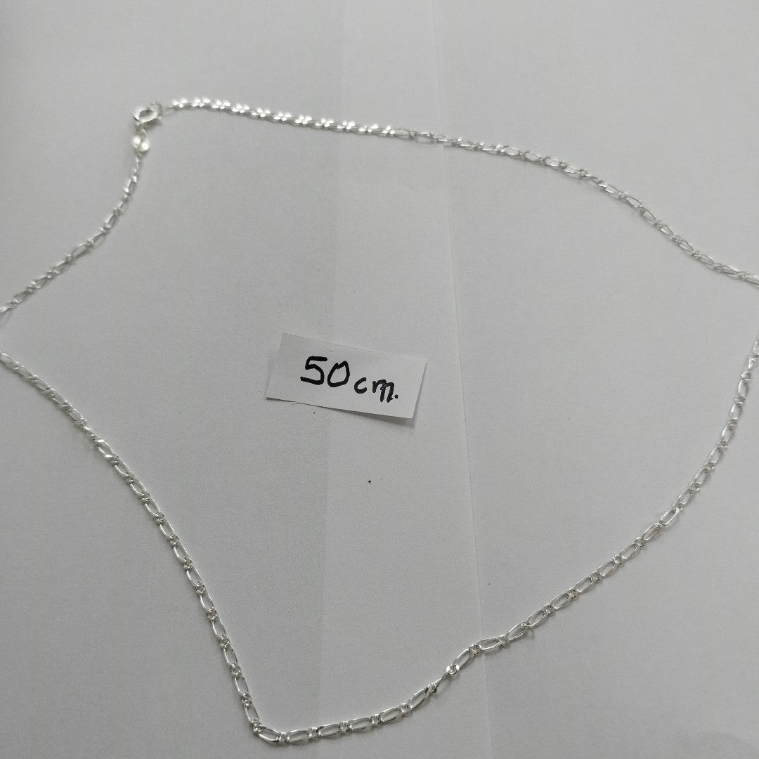 CADENA TEJIDO 1X1 PLATA .925 50 CM 2.9 GR (NUEVO)