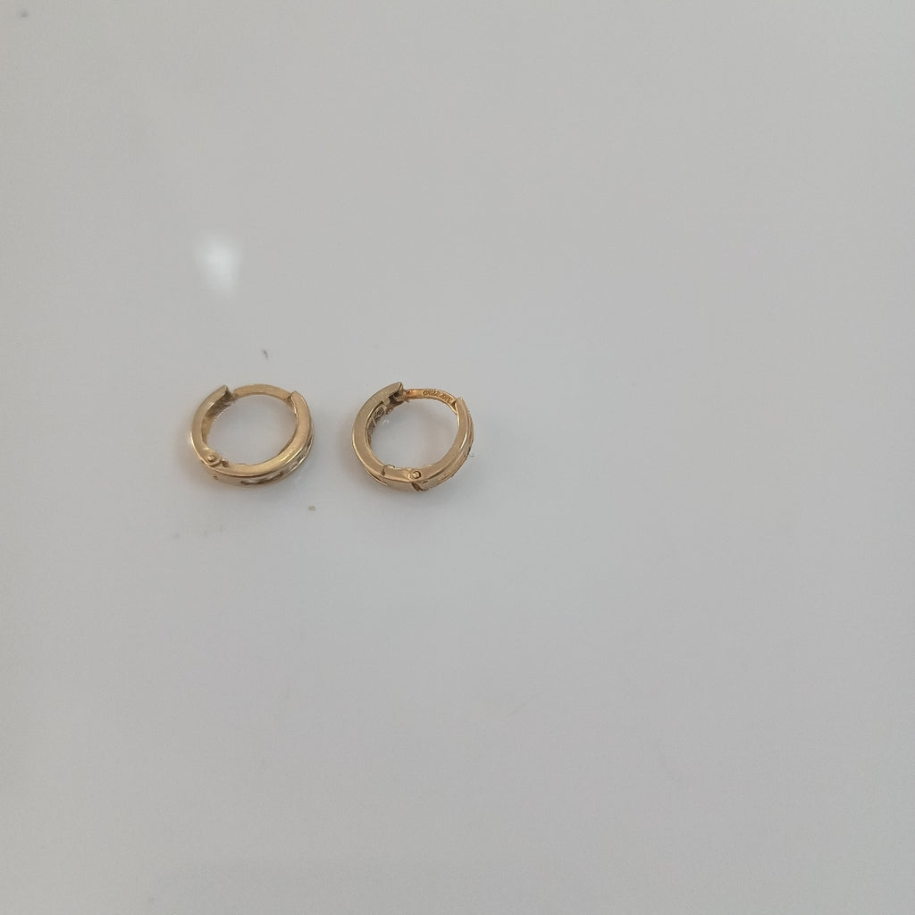 ARRACADAS PAR ORO 10 K 0.8 GRMS (SEMINUEVO)