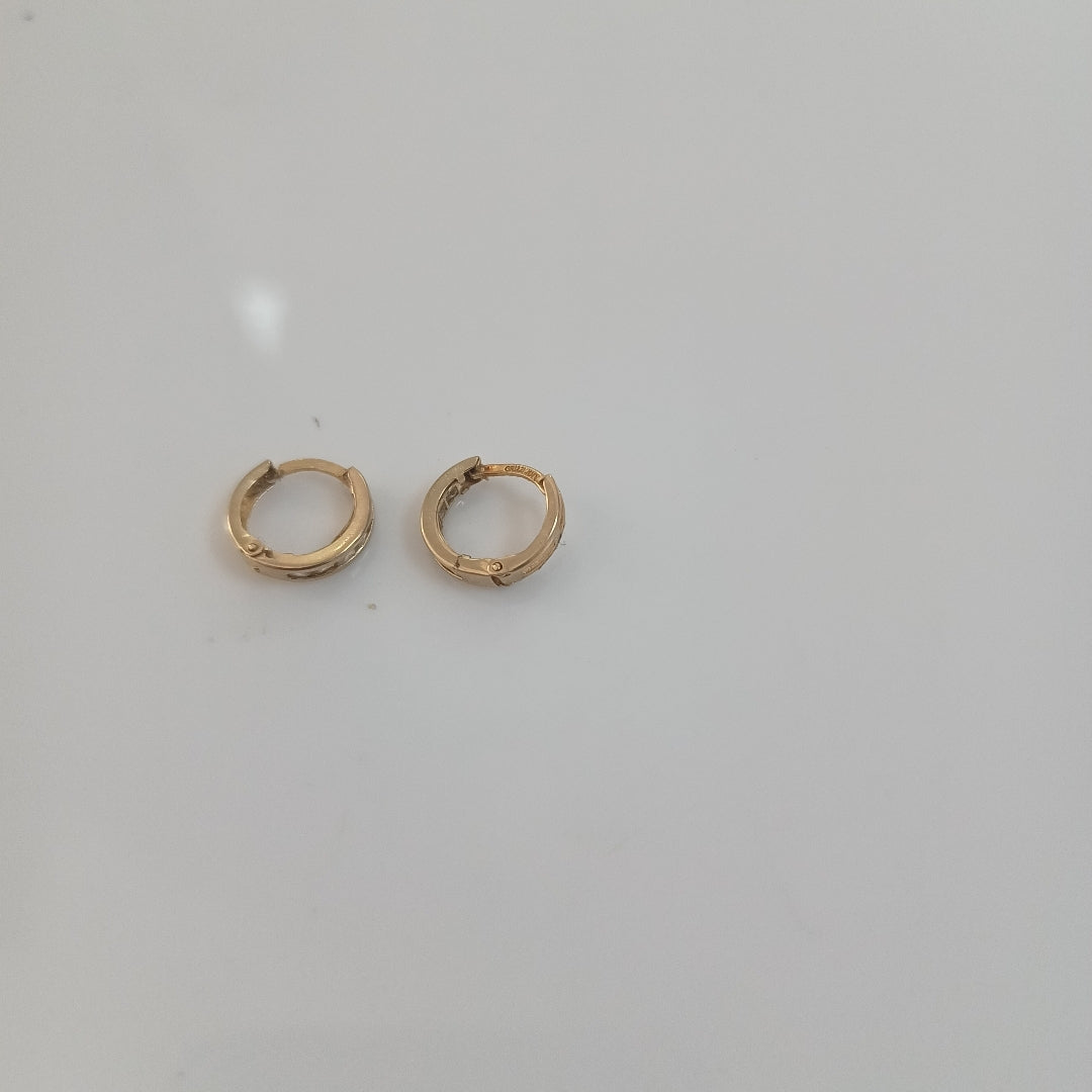 ARRACADAS PAR ORO 10 K 0.8 GRMS (SEMINUEVO)
