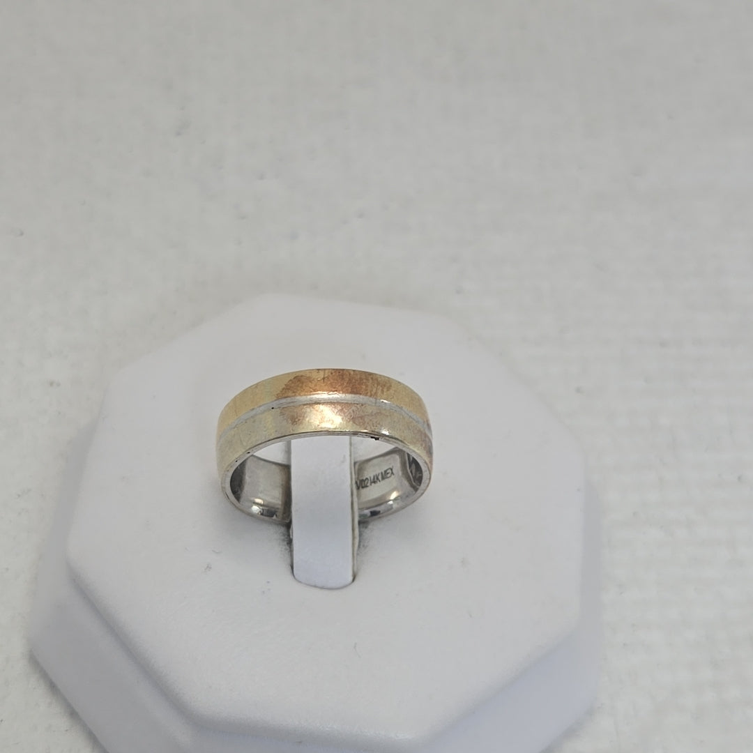 ARGOLLA ORO BLANCO 14 K 8,20 GRMS (SEMINUEVO)