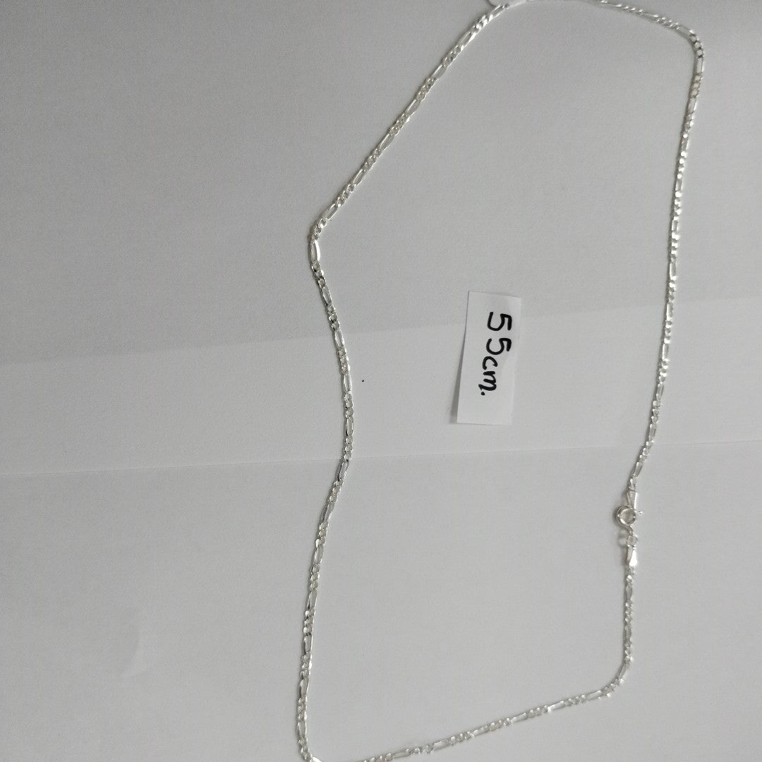 CADENA TEJIDO 3X1 PLATA .925 55 CM 4.3 GR (NUEVO)