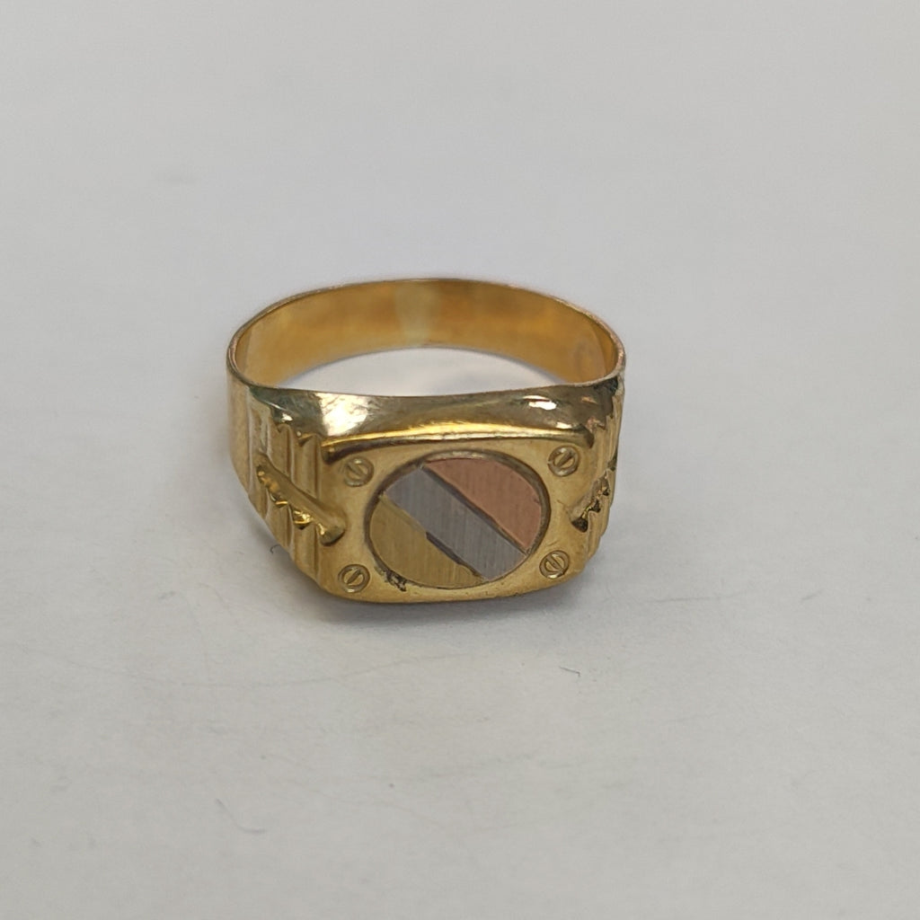 ANILLO ORO 10 K 4.6 GRMS (SEMINUEVO)