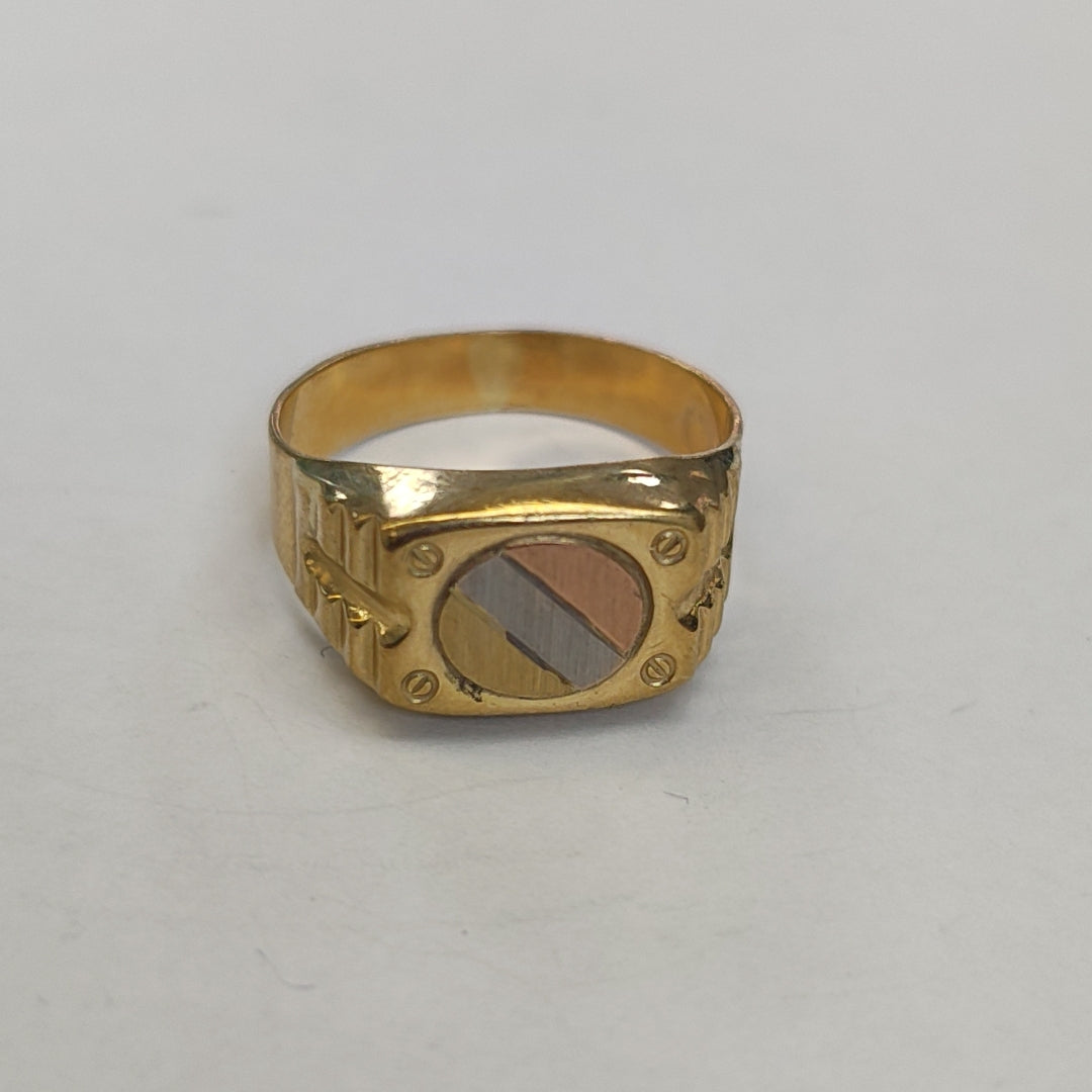 ANILLO ORO 10 K 4.6 GRMS (SEMINUEVO)