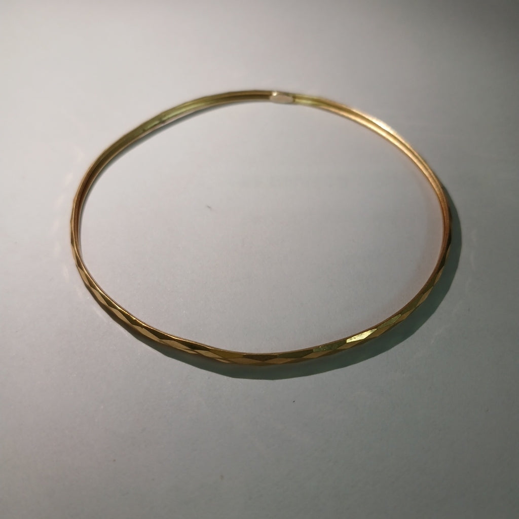 PULSERA RIGIDA ORO 14 K 2.2 GRMS (SEMINUEVO)