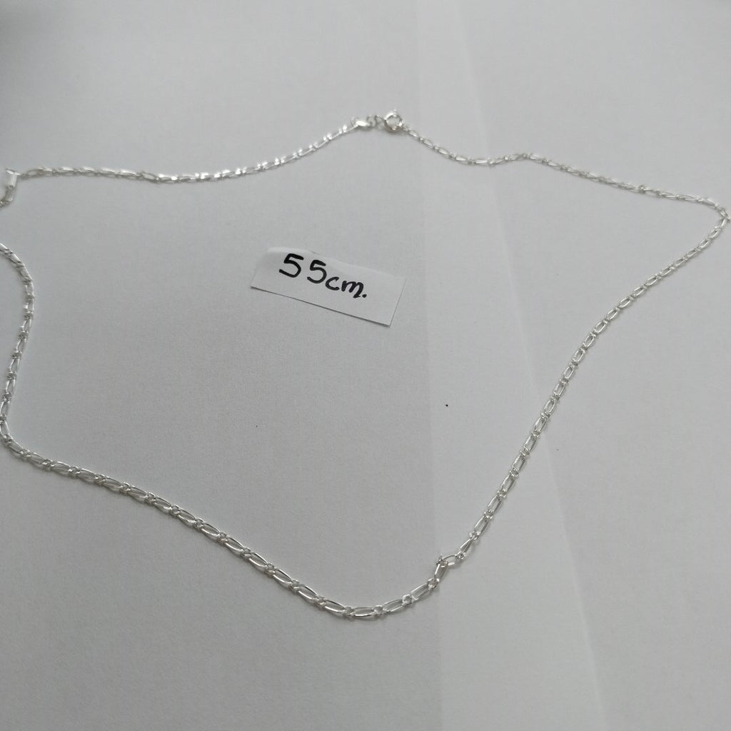 CADENA TEJIDO 1X1 PLATA .925 55 CM 3.3 GR (NUEVO)