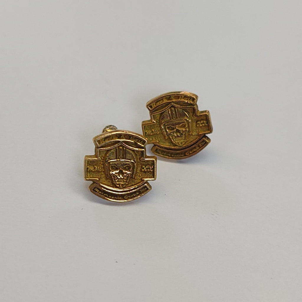 BROQUELES PAR ORO 18 K 3.2 GRMS (SEMINUEVO)