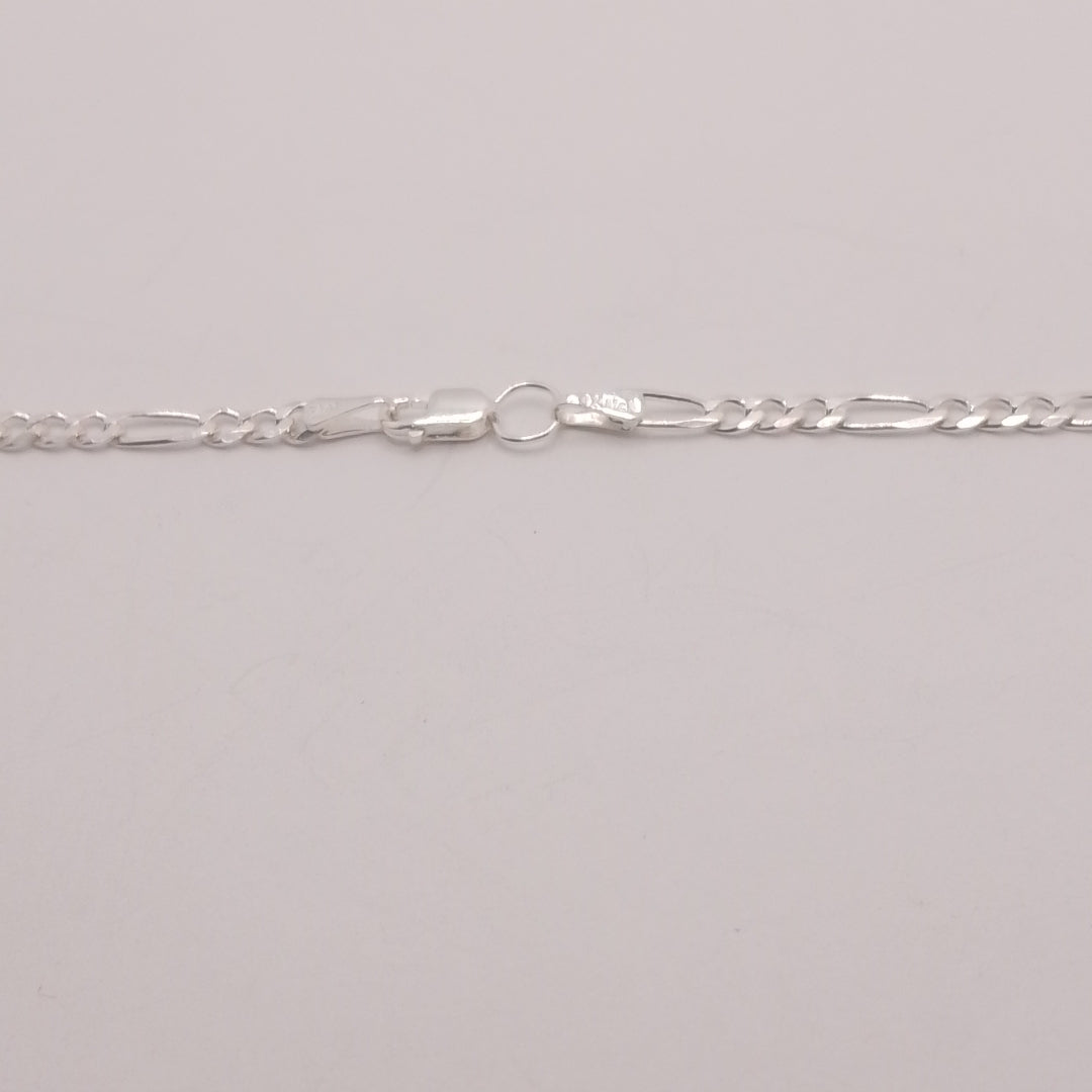 CADENA TEJIDO 3X1 PLATA .925 55 CM 7.8 GR (NUEVO)