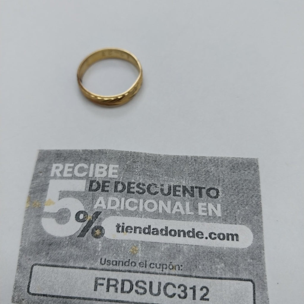 ARGOLLA ORO 8 K 1.1 GRMS (SEMINUEVO)