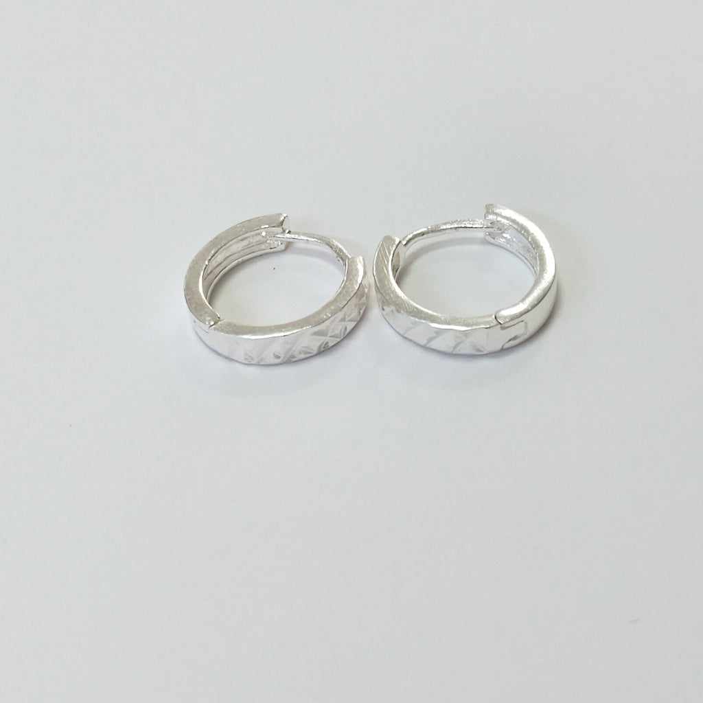ARRACADAS LABRADAS PLATA .925 3.4 GR (NUEVO)