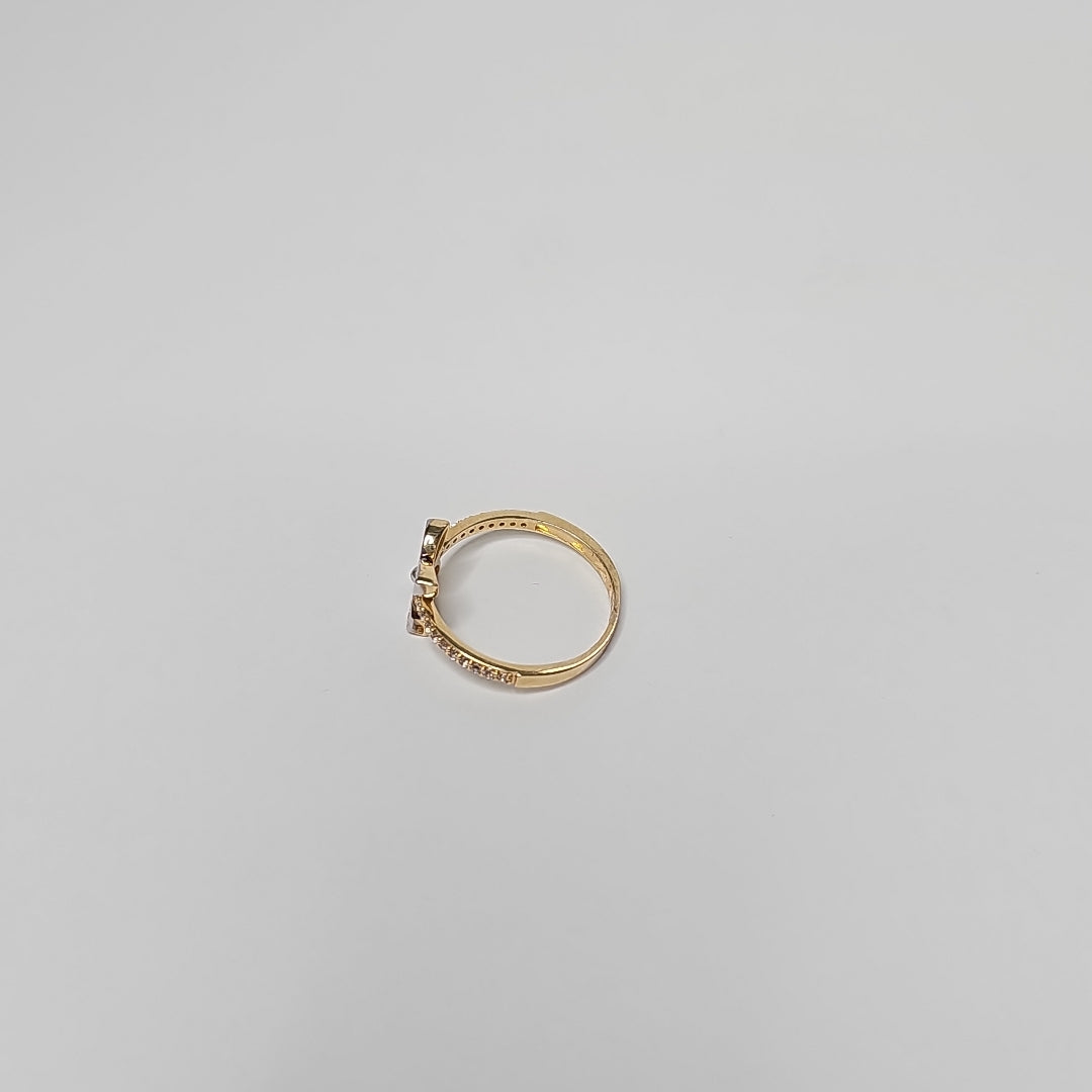 ANILLOS DAMA ORO 14K 2 (NUEVO)