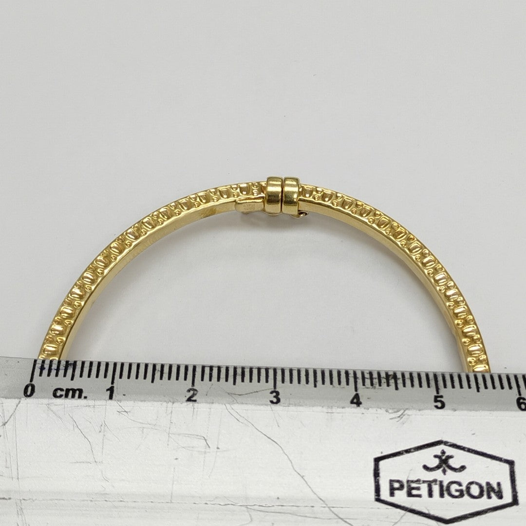 PULSERA RIGIDA ORO 14 K 5,70 GRMS (SEMINUEVO)