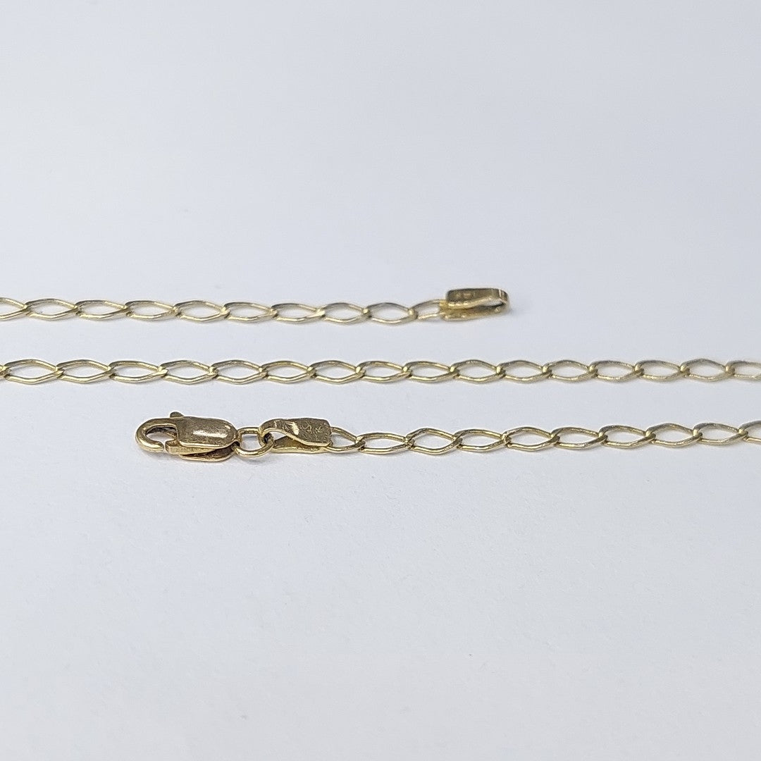 CADENA ORO 14 K 1.6 GRMS (SEMINUEVO)