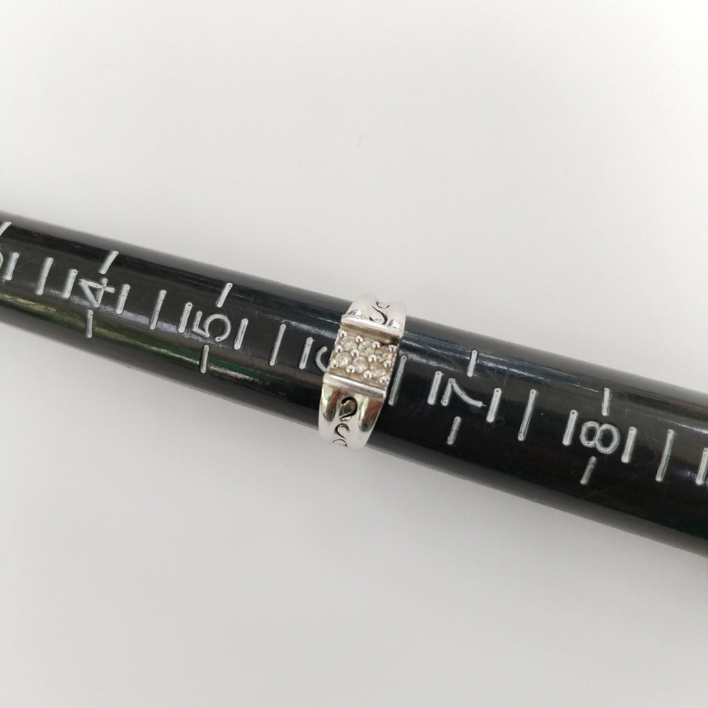 ANILLITO ORO BLANCO 14 K 3.1 GRMS (SEMINUEVO)