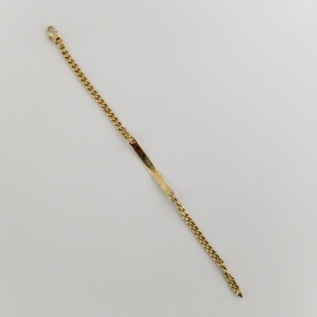 ESCLAVA ORO 14 K 5.9 GRMS (SEMINUEVO)