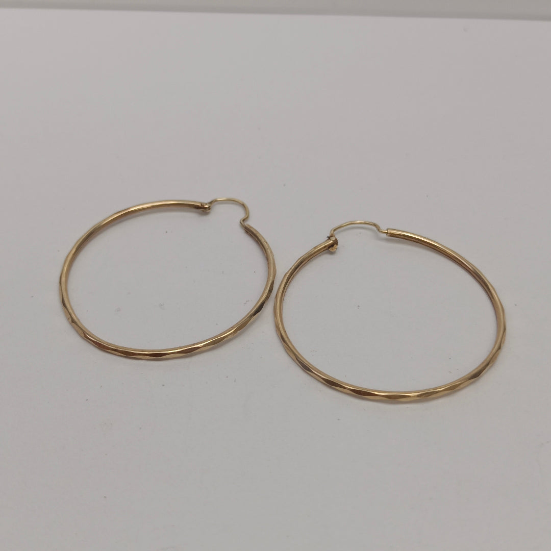 ARRACADAS PAR ORO 14 K 2.3 GRMS (SEMINUEVO)