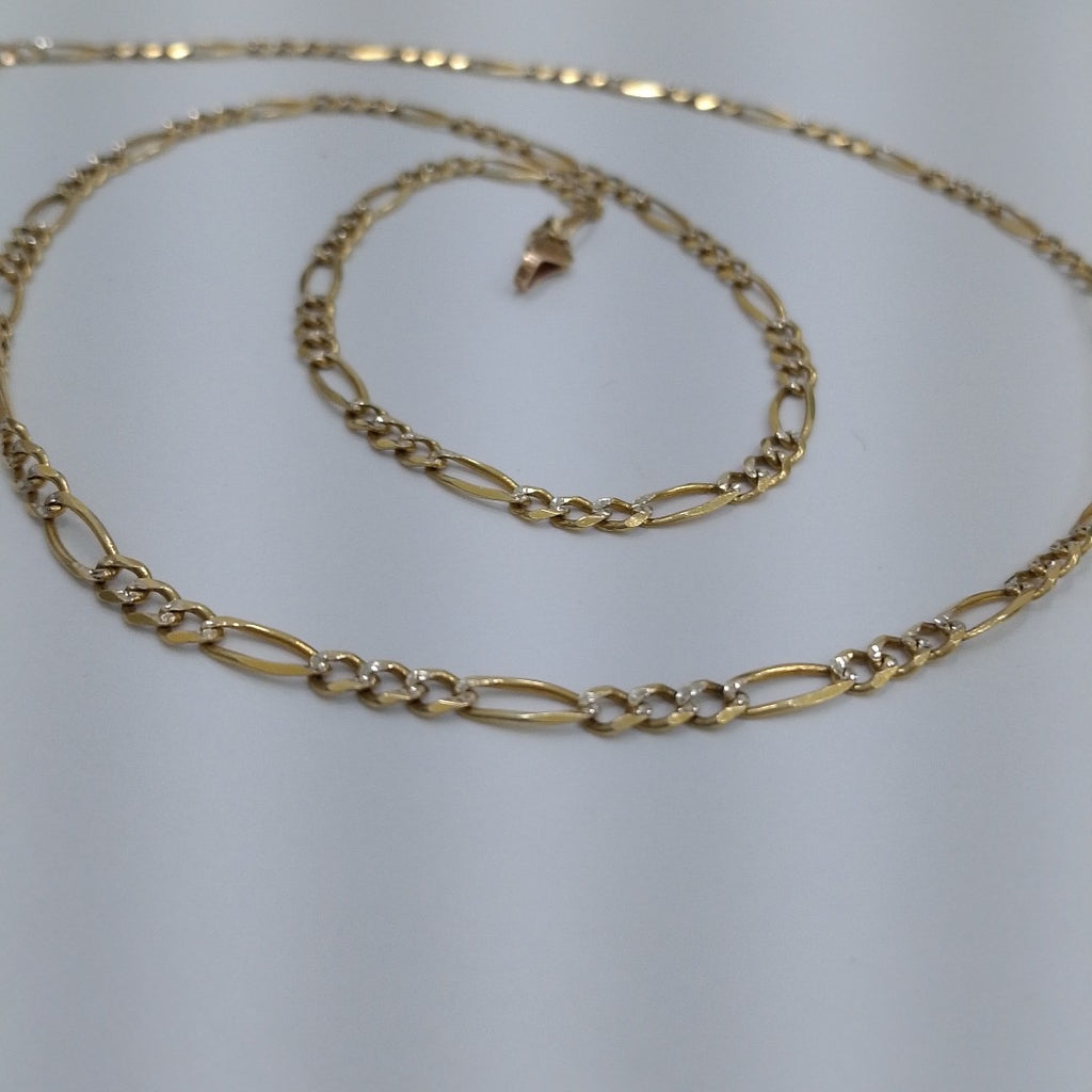CADENA ORO, RODIADO 10 K 7.7 GRMS (SEMINUEVO)