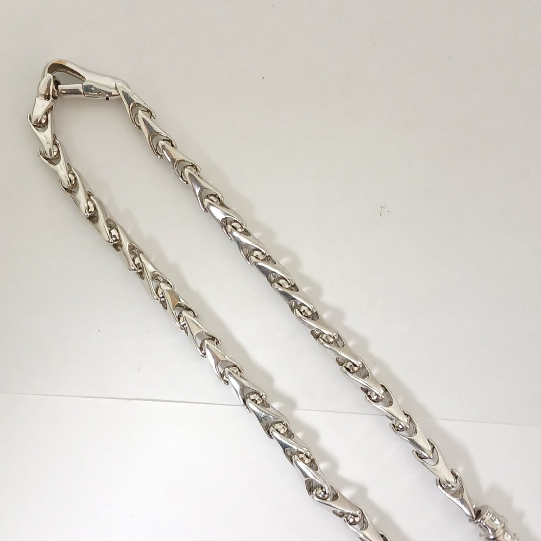 CADENA ORO BLANCO 14 K 42,30 GRMS (SEMINUEVO)
