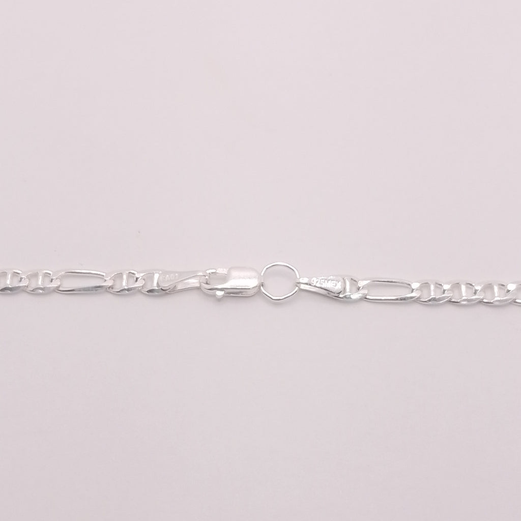 CADENA TEJIDO 3X1 PLATA .925 60 CM 8.4 GR (NUEVO)