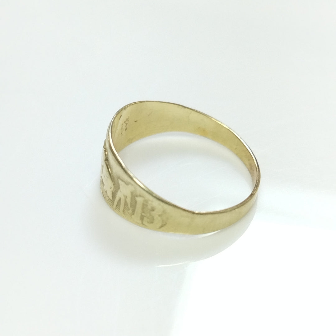 ARGOLLA ORO 14 K 1.4 GRMS (SEMINUEVO)