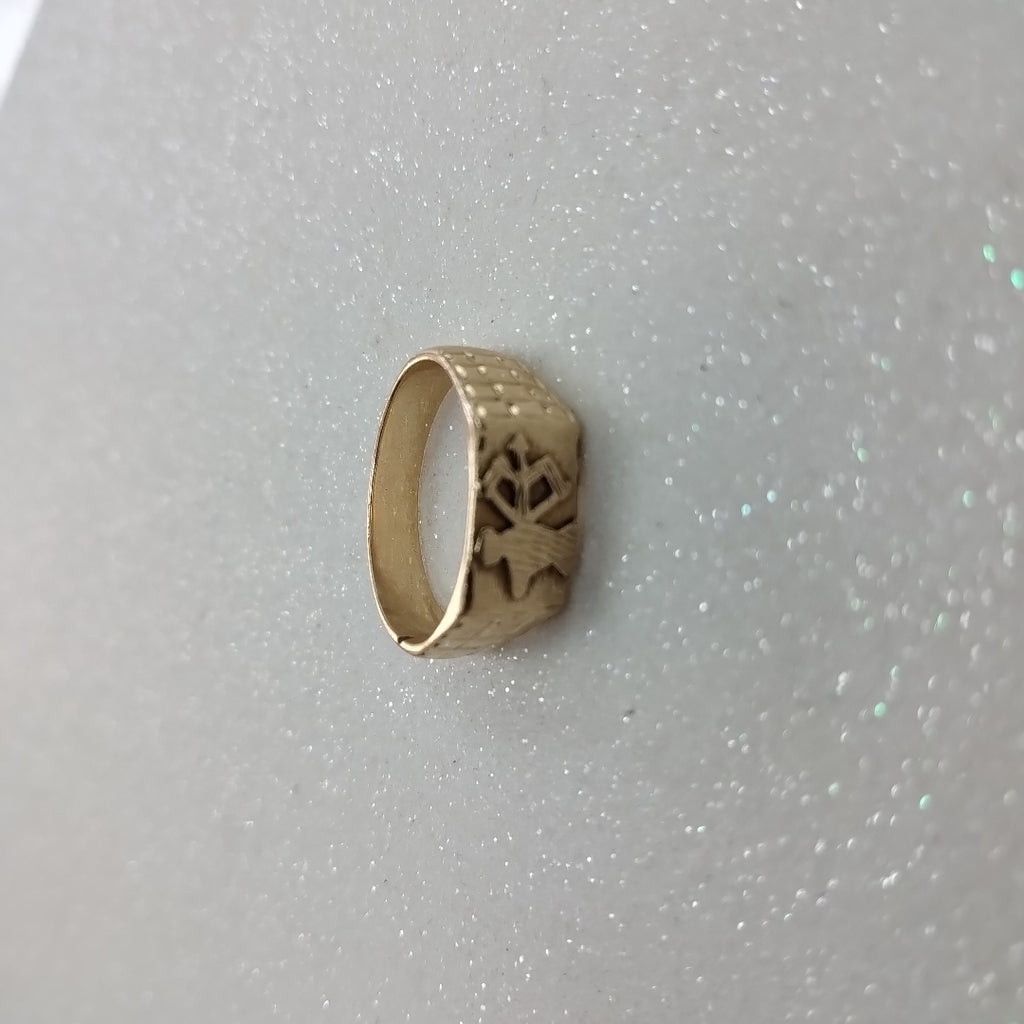 ANILLO ORO 10 K 7,20 GRMS (SEMINUEVO)
