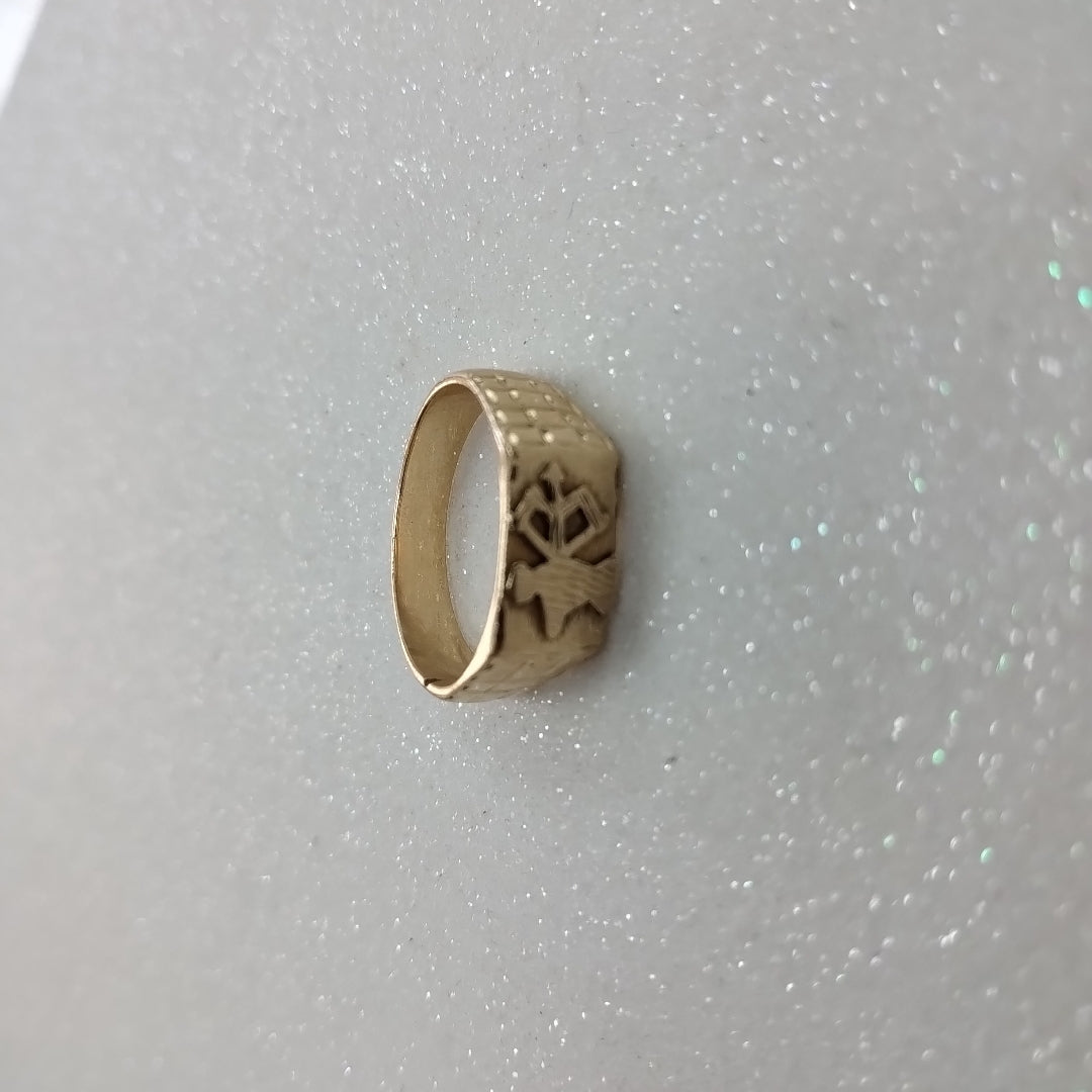 ANILLO ORO 10 K 7,20 GRMS (SEMINUEVO)