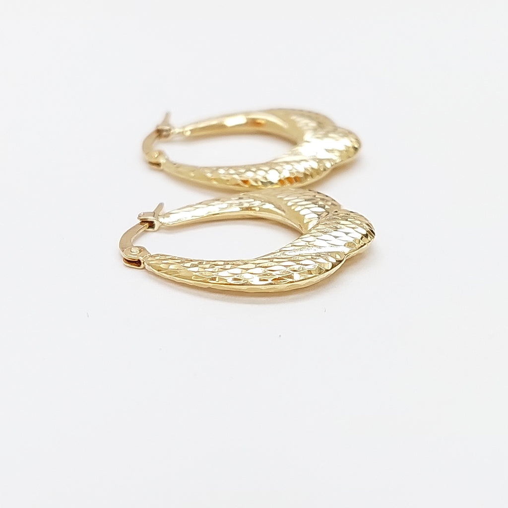 ARRACADAS PAR ORO 14 K 2.5 GRMS (SEMINUEVO)