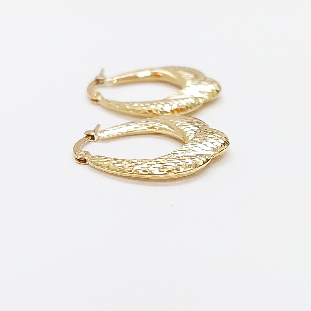 ARRACADAS PAR ORO 14 K 2.5 GRMS (SEMINUEVO)