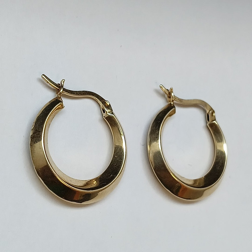 ARRACADAS PAR ORO 14 K 3,00 GRMS (SEMINUEVO)