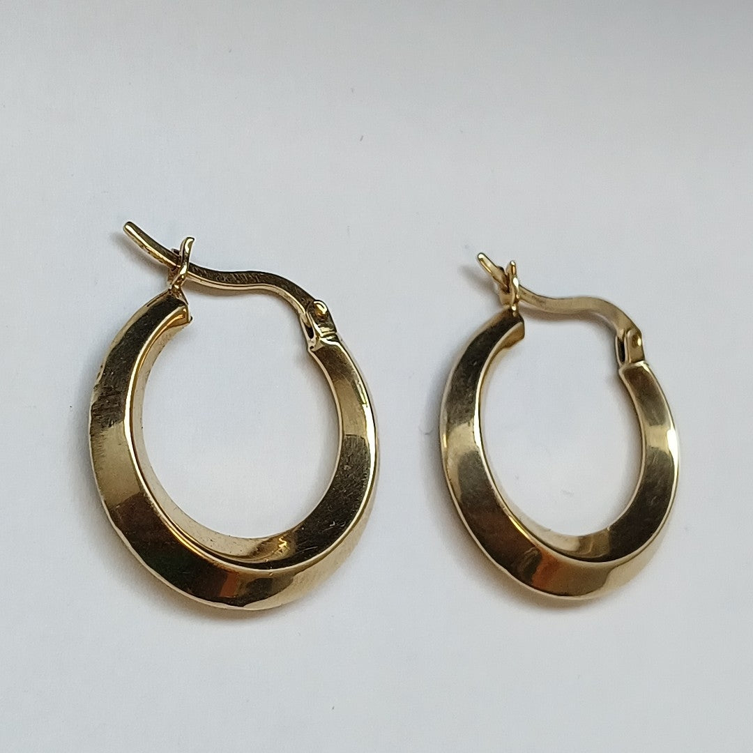 ARRACADAS PAR ORO 14 K 3,00 GRMS (SEMINUEVO)