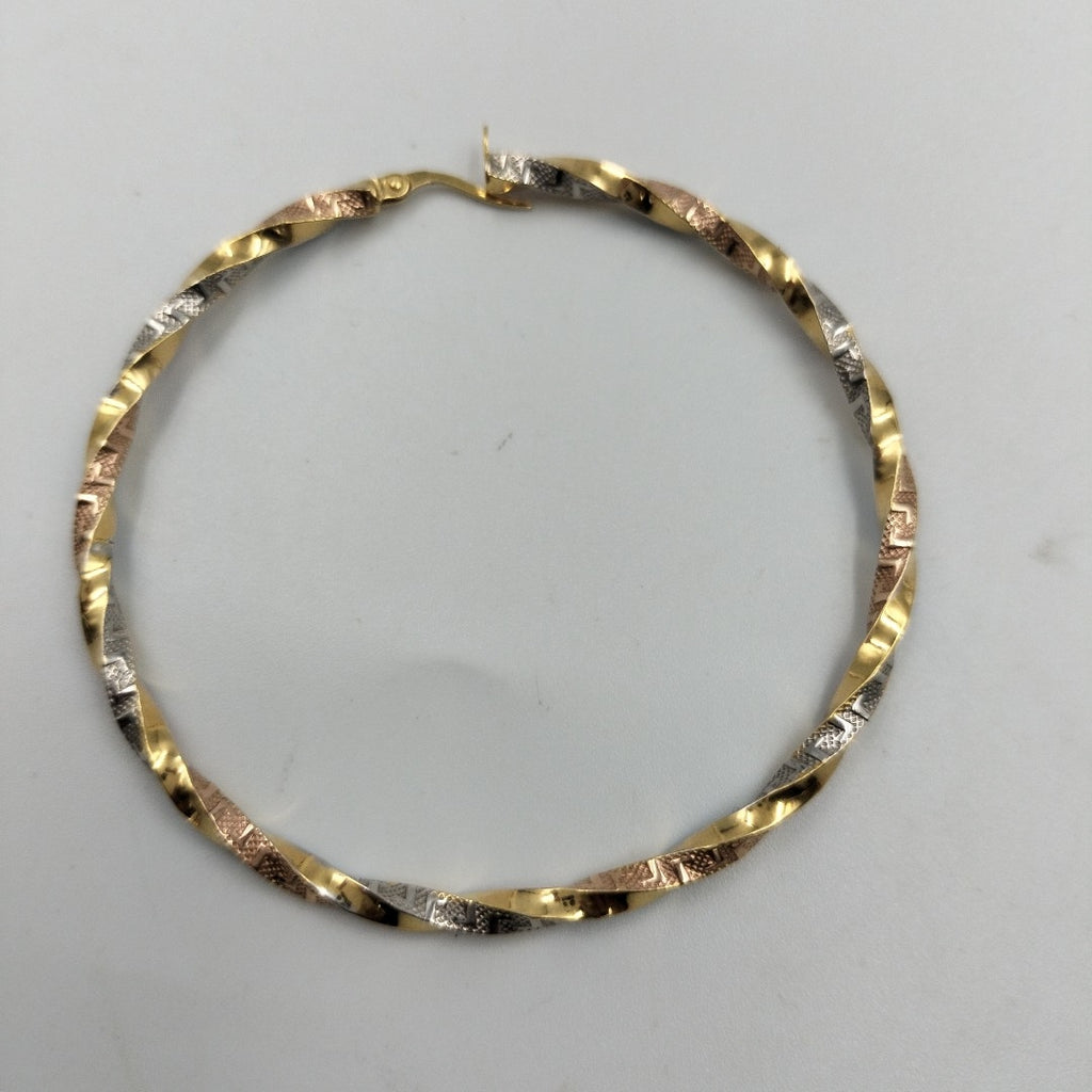 ARRACADAS PAR ORO 14 K 5,10 GRMS (SEMINUEVO)