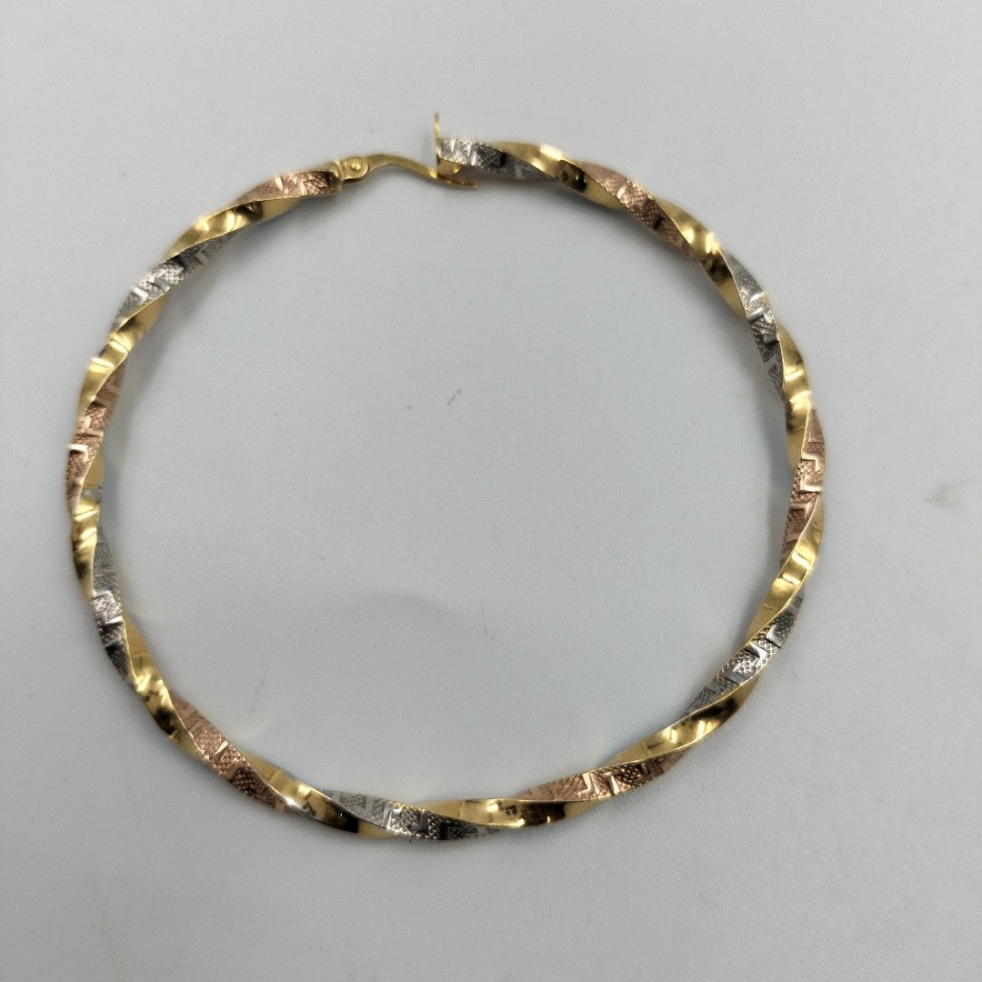 ARRACADAS PAR ORO 14 K 5,10 GRMS (SEMINUEVO)