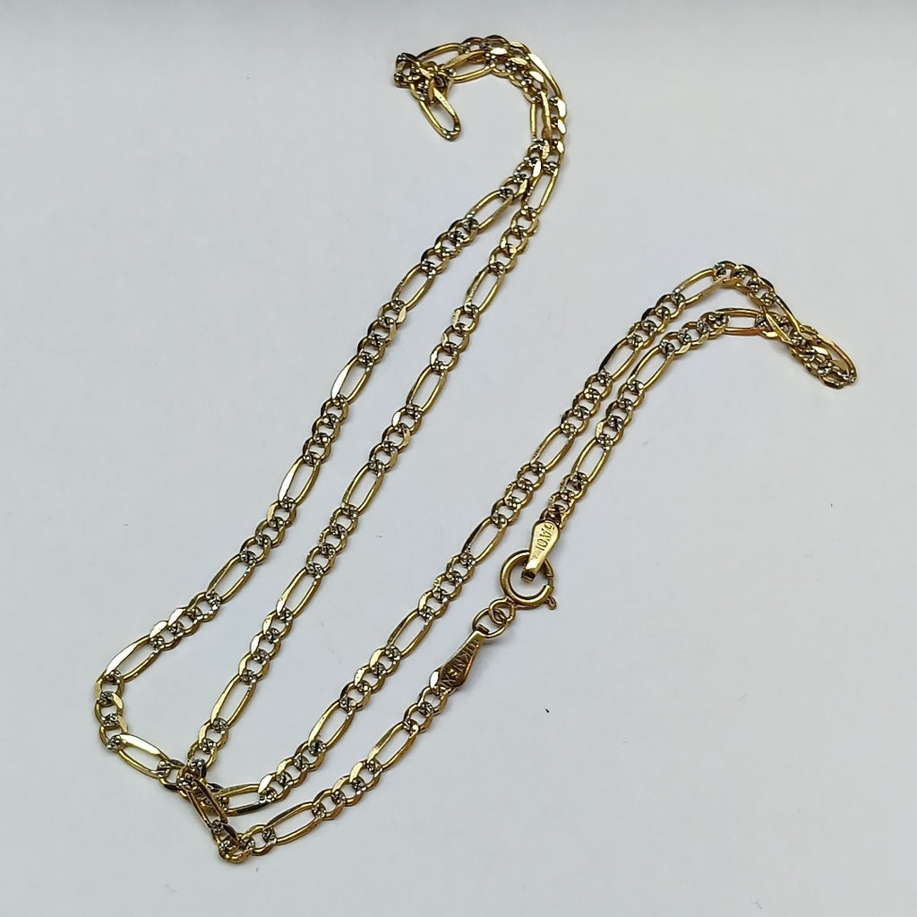 CADENA ORO, RODIADO 10 K 3.2 GRMS (SEMINUEVO)