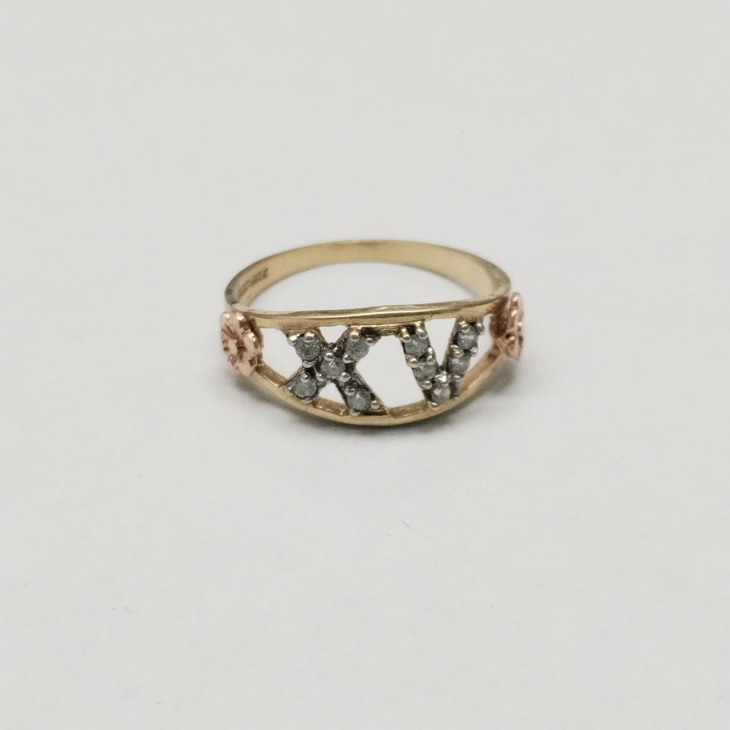 ANILLO ORO 10 K 1.6 GRMS (SEMINUEVO)