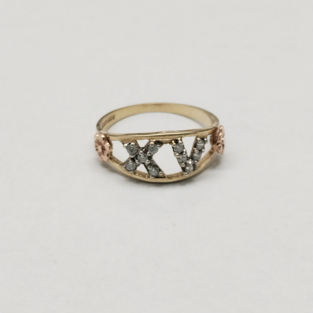 ANILLO ORO 10 K 1.6 GRMS (SEMINUEVO)