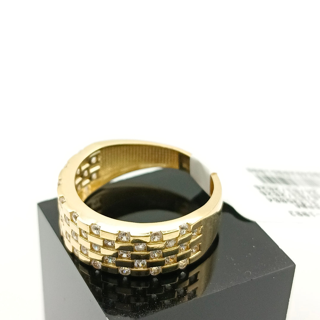 ANILLO ORO 14 K 3.5 GRMS (SEMINUEVO)