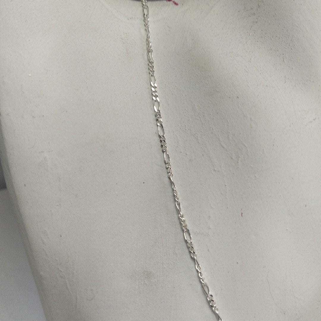 CADENA TEJIDO 3X1 PLATA .925 55 CM 2.4 GR (NUEVO)