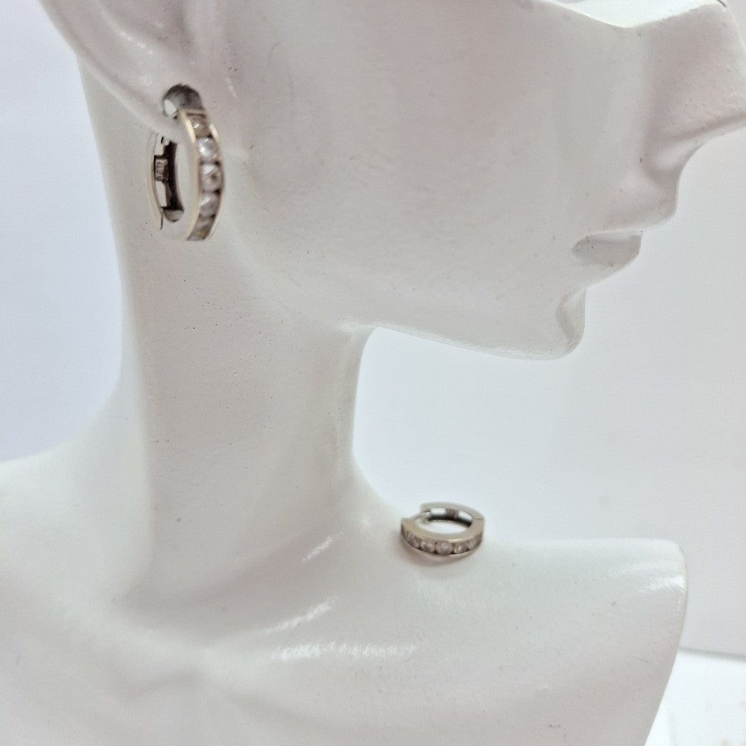 ARETES PAR ORO 14 K 2.6 GRMS (SEMINUEVO)