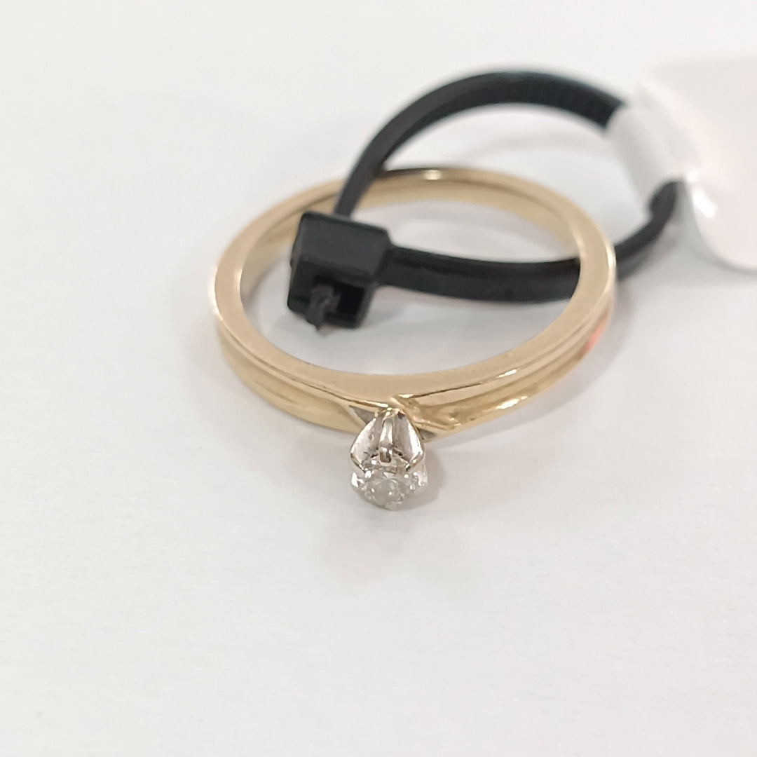 ANILLO ORO 14 K 2.2 GRMS (SEMINUEVO)
