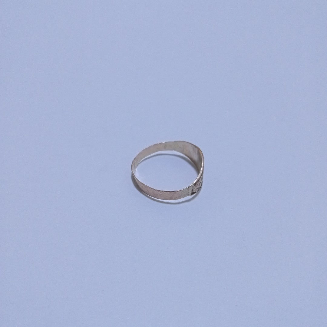 ANILLO DE GRADUACIÓN ORO 10 K 1,10 GRMS (SEMINUEVO)