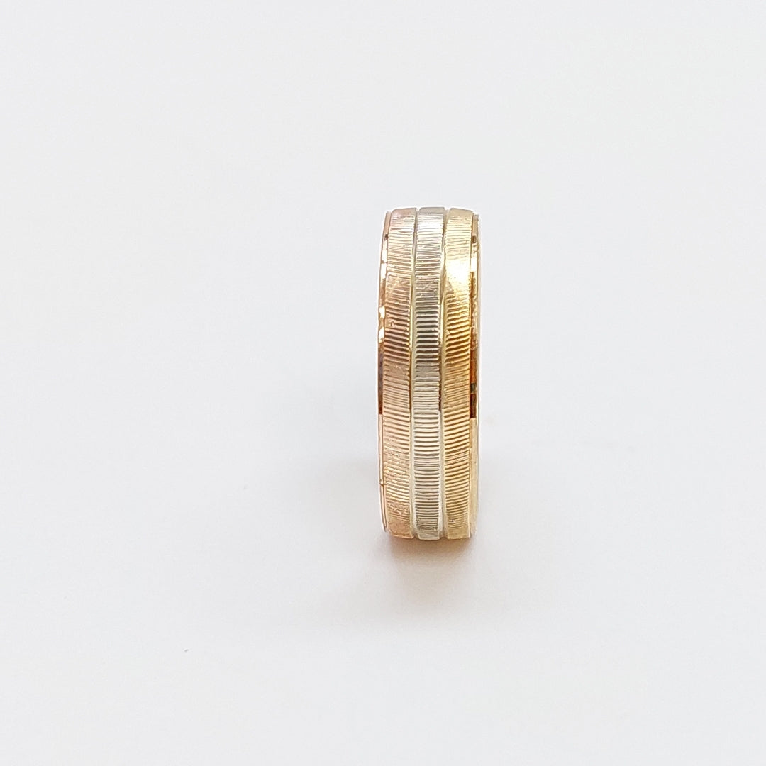 ARGOLLA ORO COMBINADO 14 K 2.8 GRMS (SEMINUEVO)