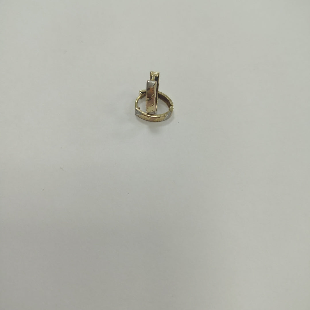 ARETES PAR ORO 14 K 1.1 GRMS (SEMINUEVO)