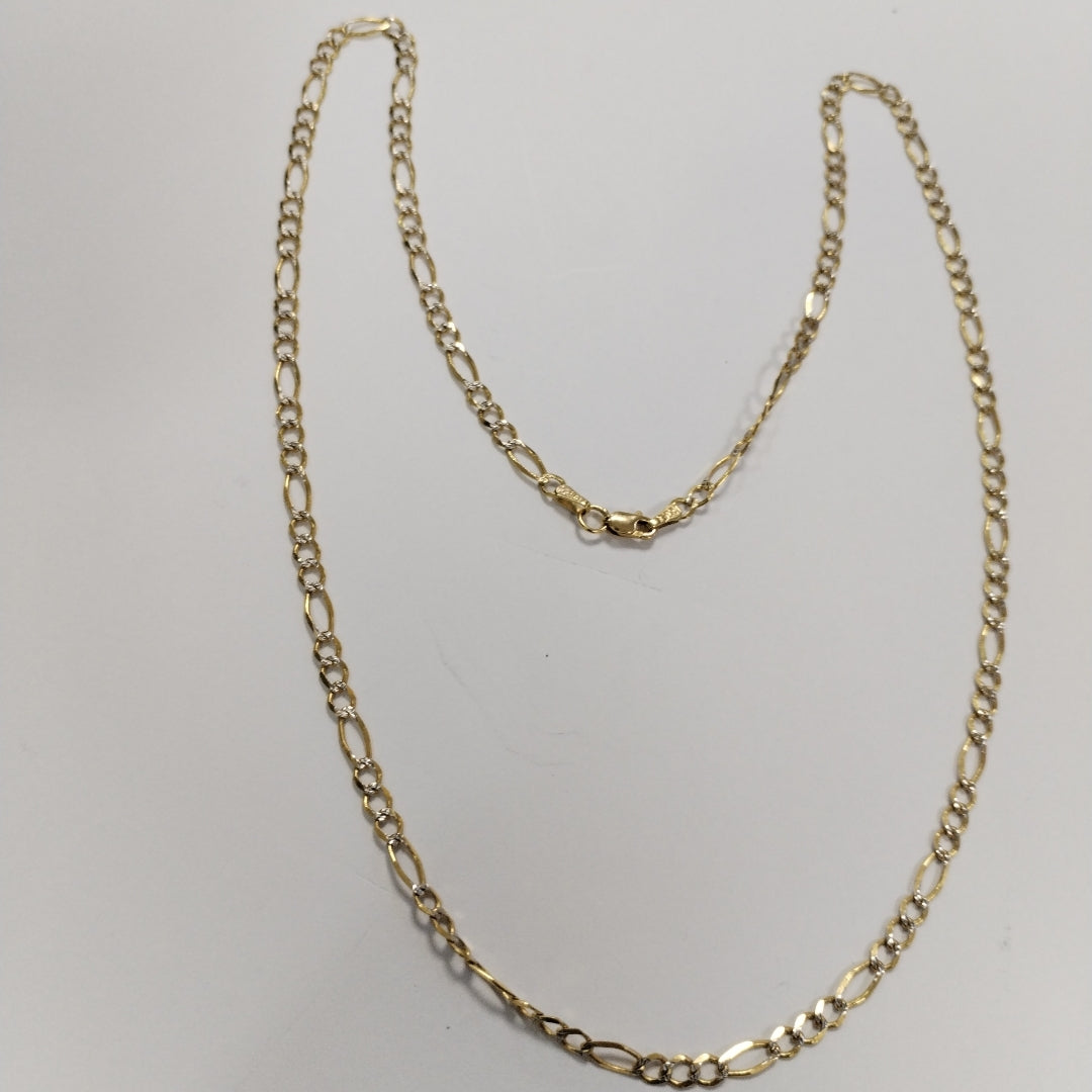 CADENA ORO, RODIADO 10 K 7.5 GRMS (SEMINUEVO)