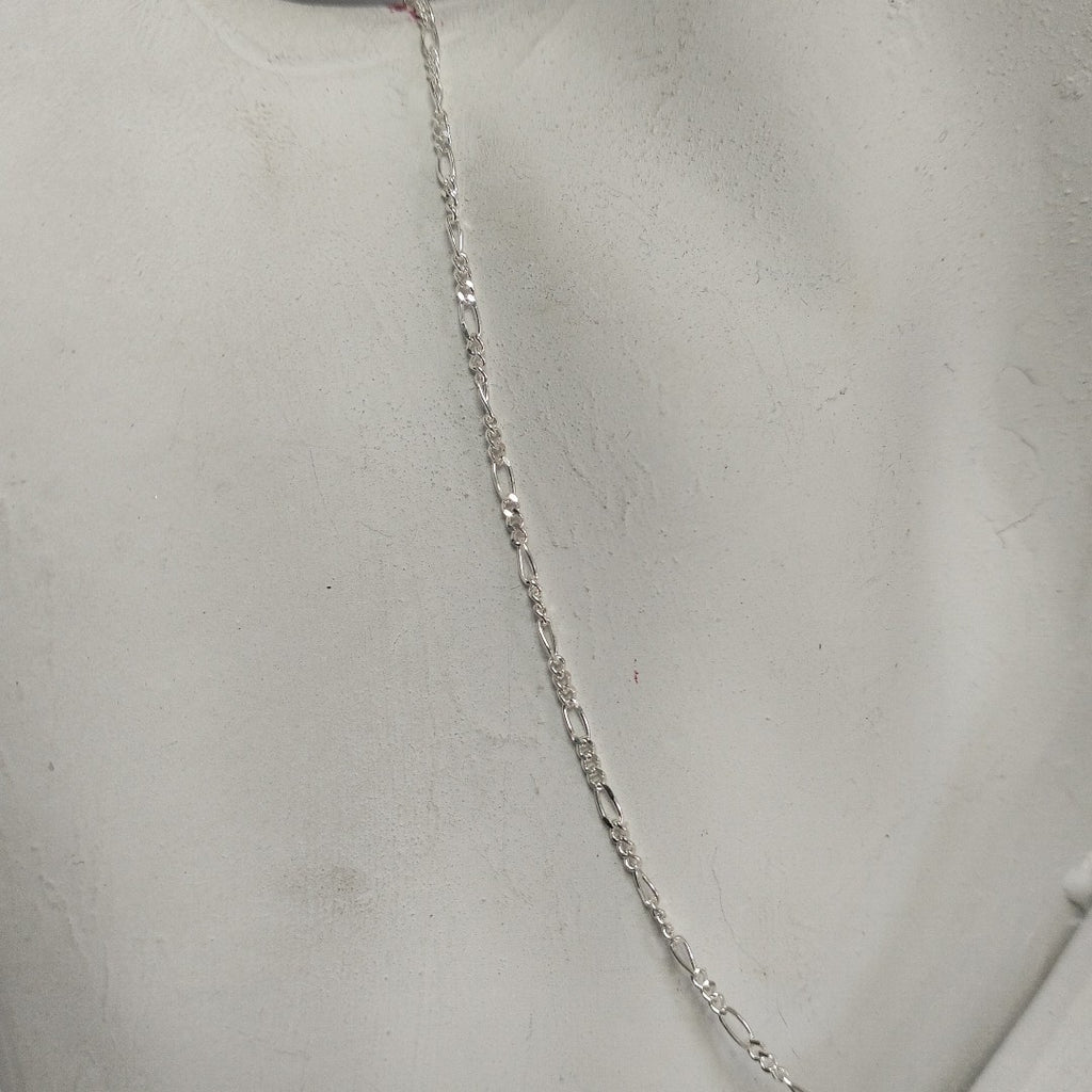 CADENA TEJIDO 3X1 PLATA .925 55 CM 2.4 GR (NUEVO)