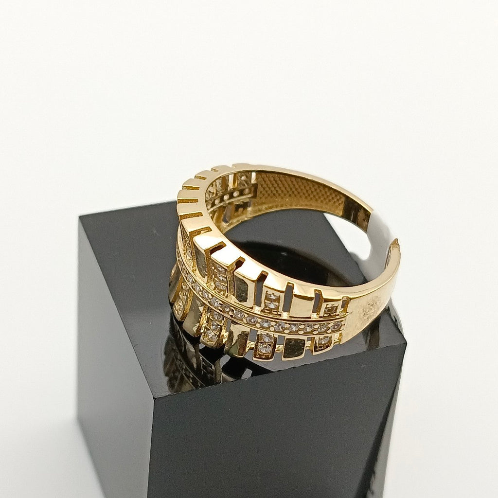 ANILLO ORO 14 K 3.4 GRMS (SEMINUEVO)
