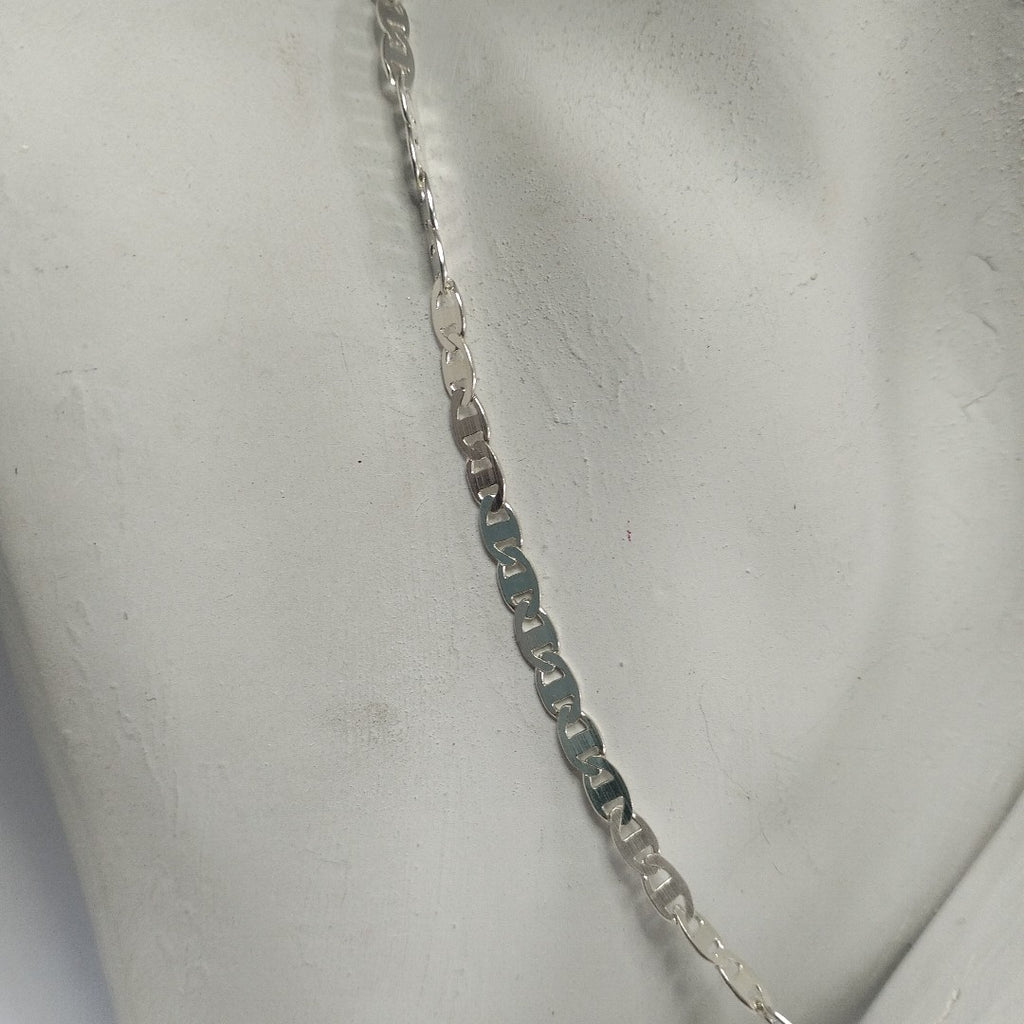 CADENA TEJIDO GUCHI PLATA .925 60 CM 9 GR (NUEVO)