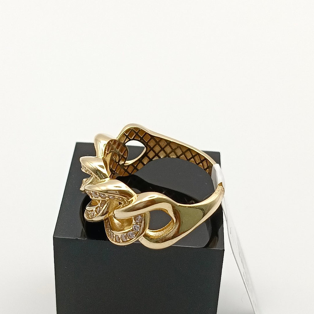 ANILLO ORO 14 K 3.3 GRMS (SEMINUEVO)