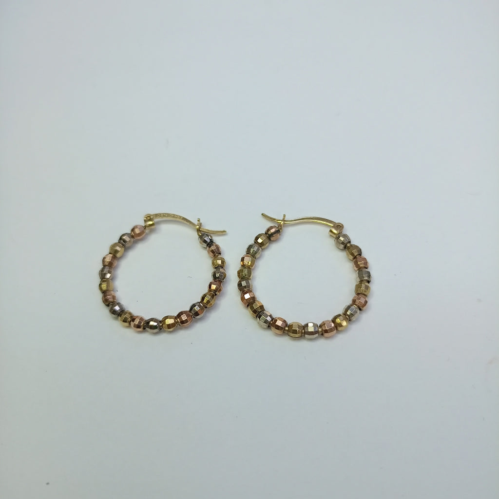 ARRACADAS PAR ORO 10 K 3.4 GRMS (SEMINUEVO)