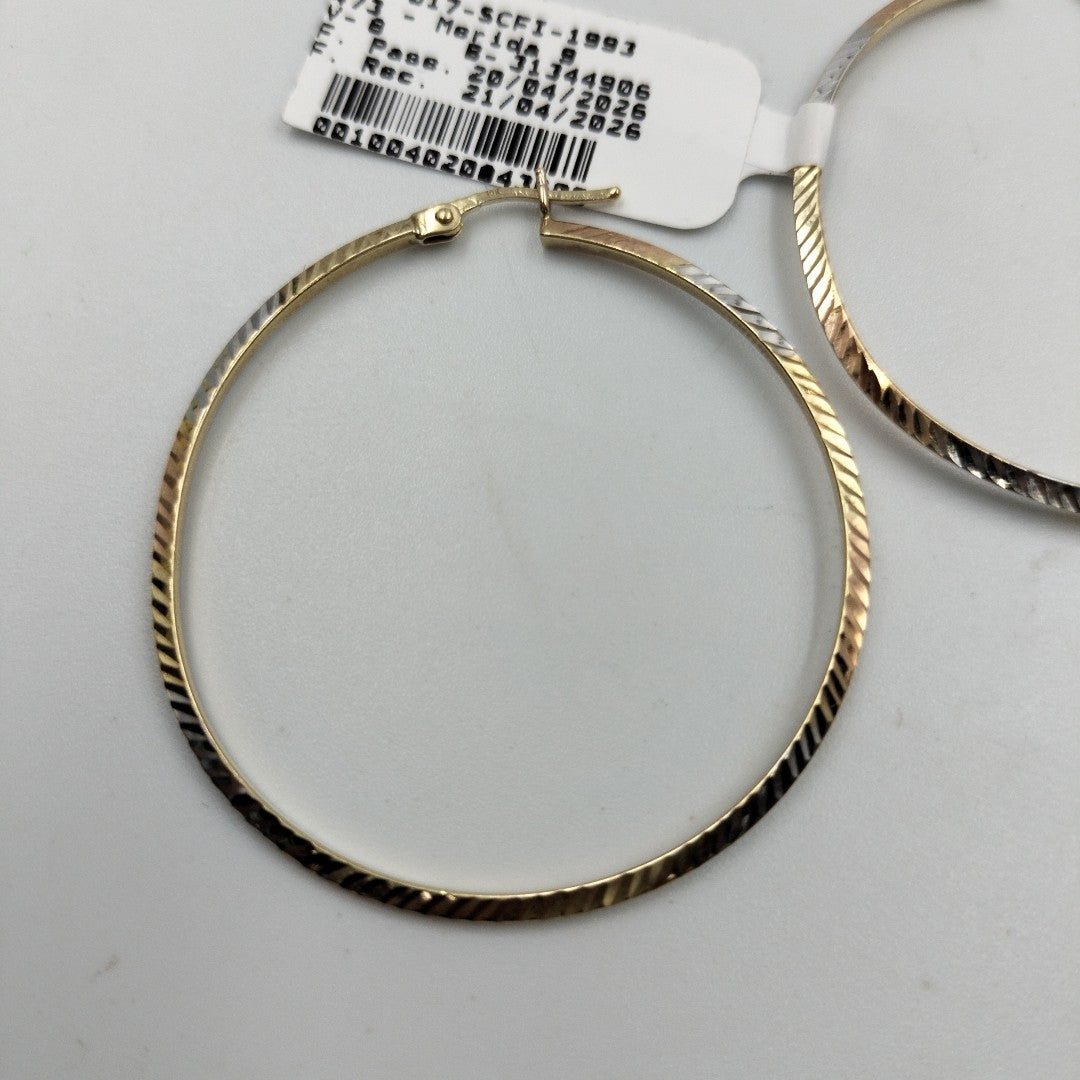 ARRACADAS PAR ORO 10 K 2.8 GRMS (SEMINUEVO)