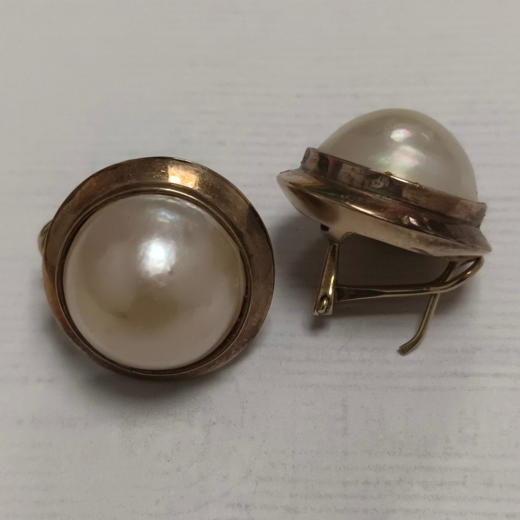 ARETES PAR ORO 14 K 12.4 GRMS (SEMINUEVO)